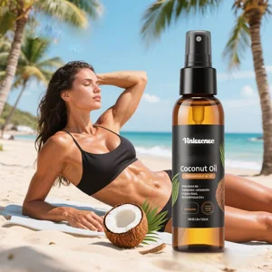 Wholesale Organic Tanning Add Jojoba Oil Coconut Oil Moisturizing protection Sunburn 250ml Sunscreen Tanning Oil Spray