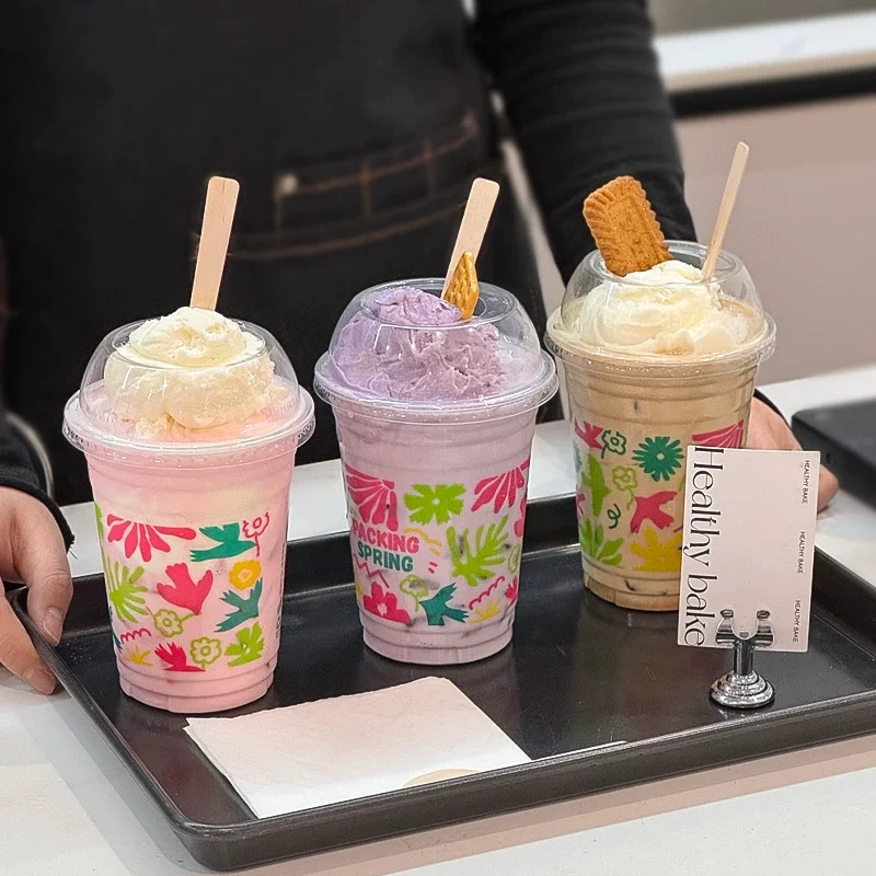 Wholesale Custom Clear PET Plastic Cups for Desserts - Yogurt Parfait ...