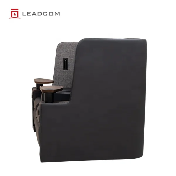 LEADCOM LS-813B ZERO GRAVITY Premium Couple Seat Commercial Luxury Vip Electric Cinema Recliner Seat Cinema Chair