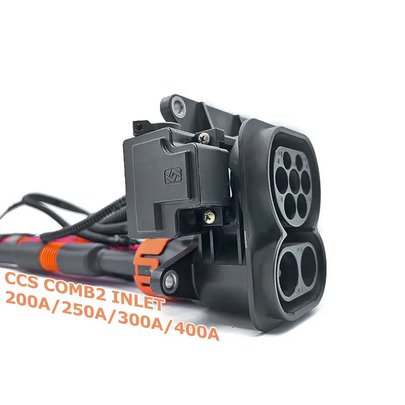 OEM Ccs Combo 2 Female Connector Ccs2 Inlet 200A/250A/300A/400A Ev Charging Socket