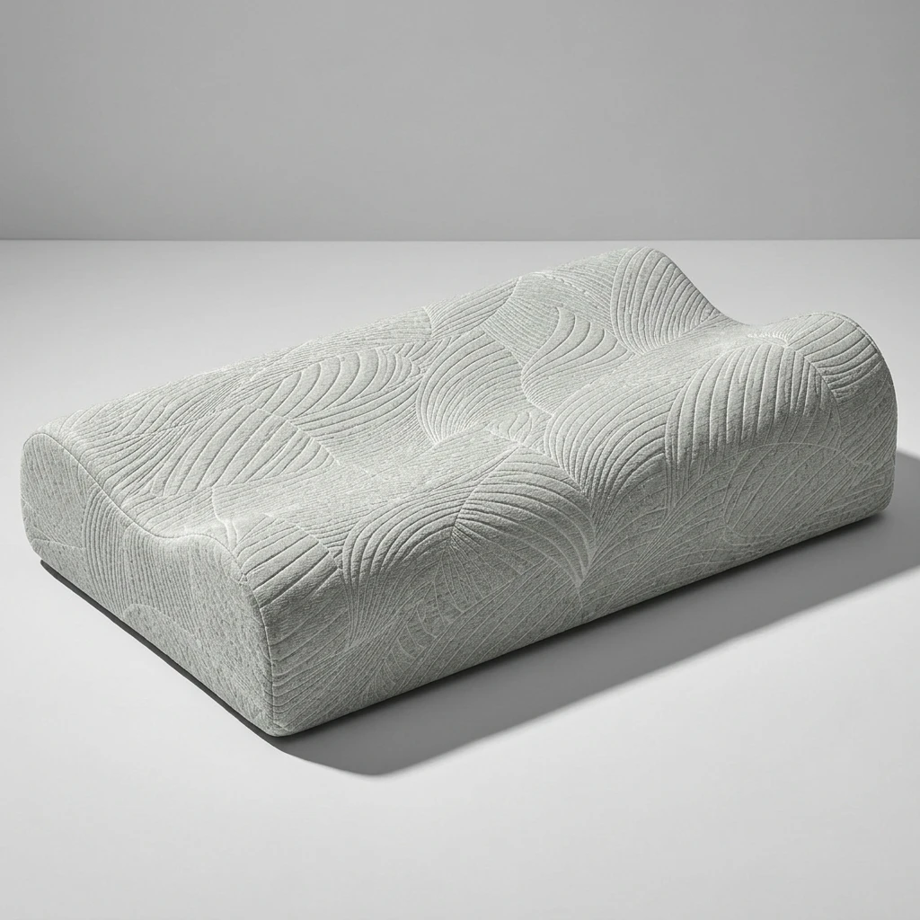 Fabricante de almohadas cervicales de espuma viscoelásticaAlmohada de soporte para relajaciónElaborada con precisión para la alineación de la columna vertebralAlmohada para camaOEM