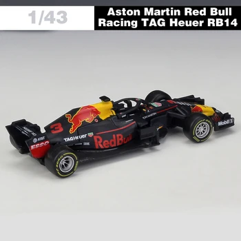 Bburago 1/43 Diecast Red Bull Racing RB14 Model Cars F1