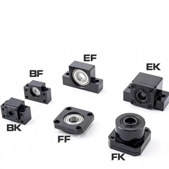 Wholesale SFU1204/1605 Contact Ball Bearing for Linear Actuator BK BF EK EF FK FF6 8 10 12 15 17 20 25 30 Ball Screw End Support