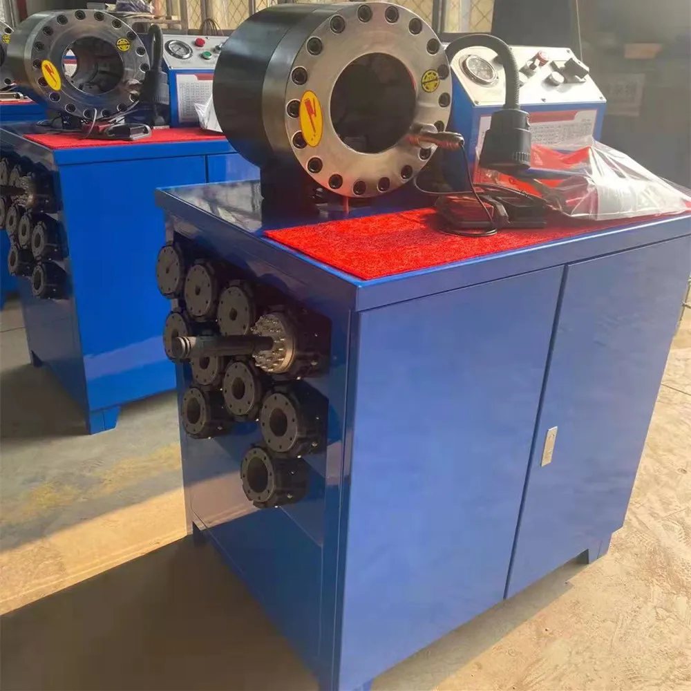 Высококачественный Профессиональный обжимной пресс для шлангов dx68 p32, гидравлический быстросменный обжимной станок для шлангов