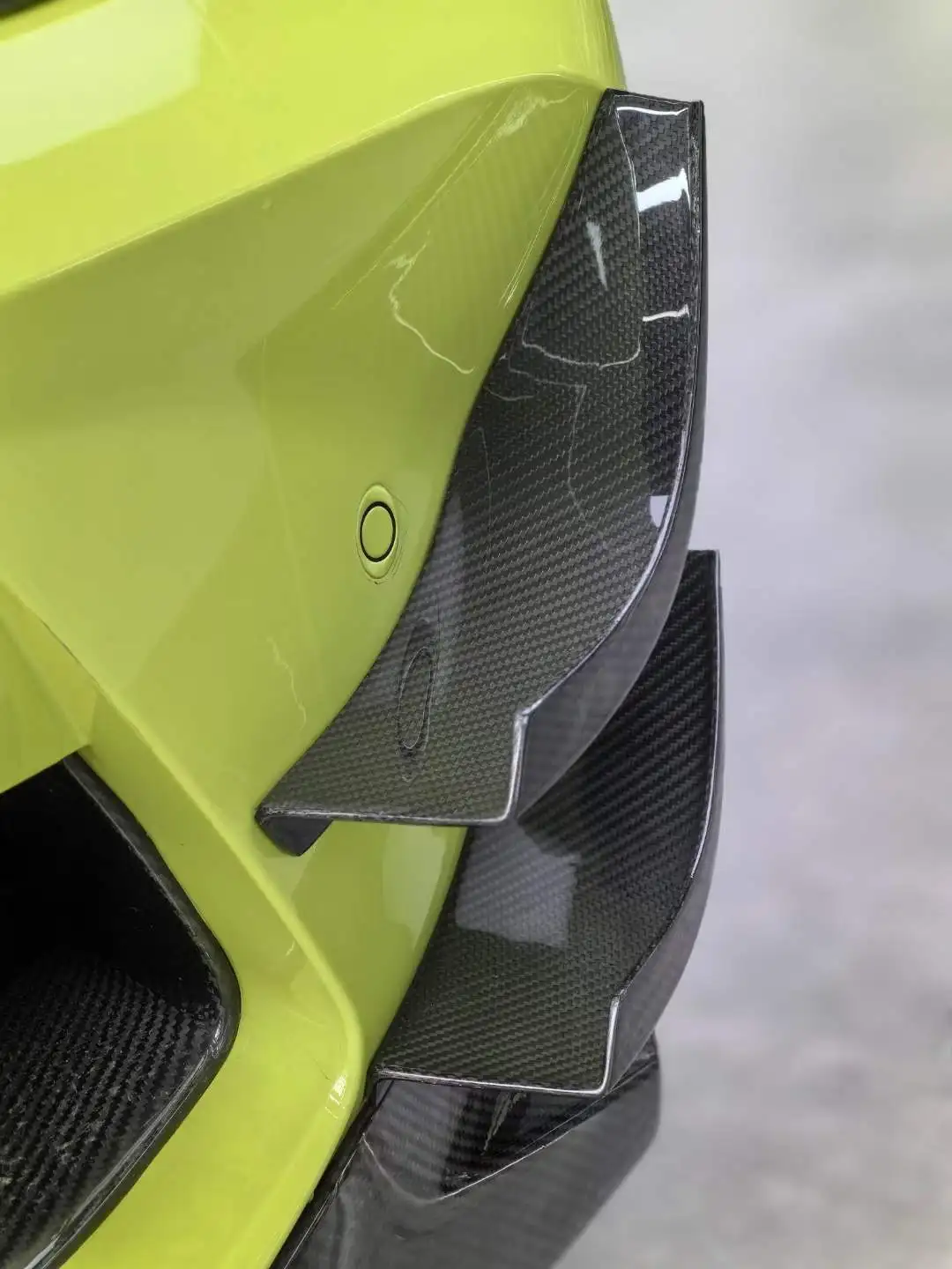 Gt4 Carbon Fiber Front Bumper Canards For Bmw G80 M3 G82 M4 Gt4 Canards ...