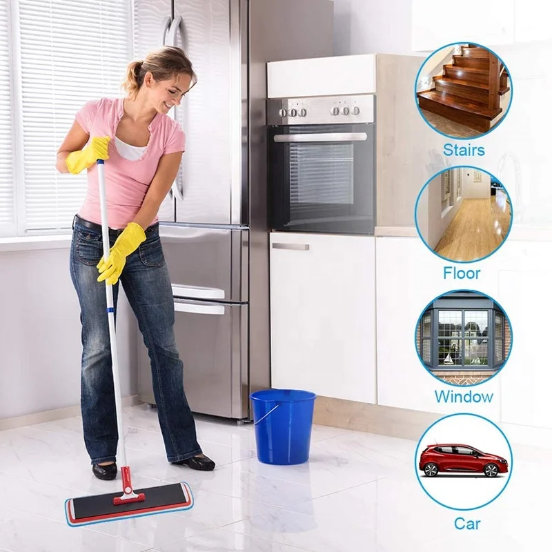 
Лидер продаж на Amazon, насадка для швабры из микрофибры, моющаяся плоская насадка для швабры с распылителем 