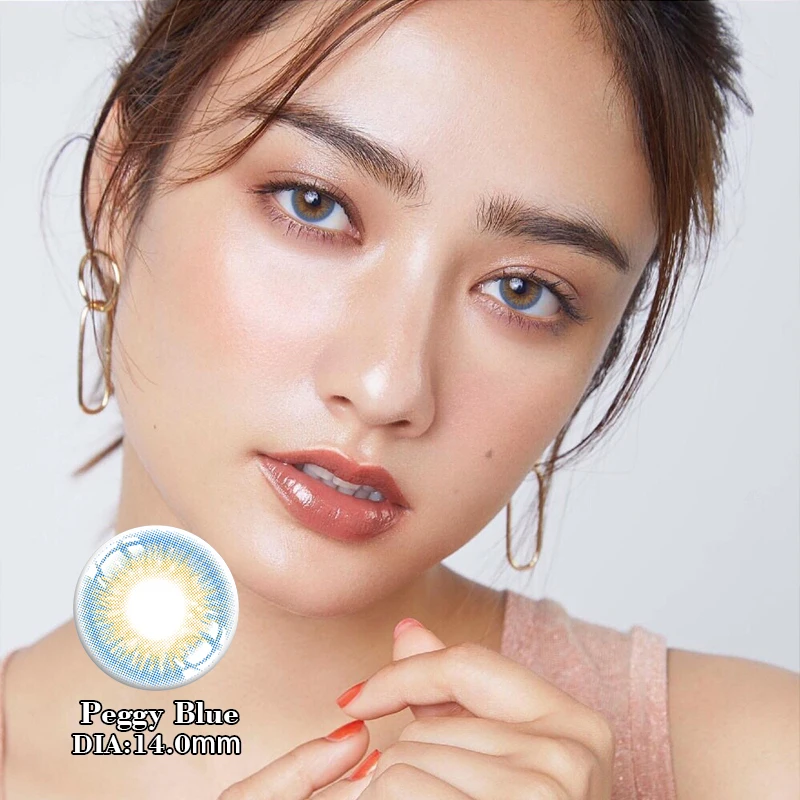 Popular Pure Color Contact Lenses For Black And White Eyes