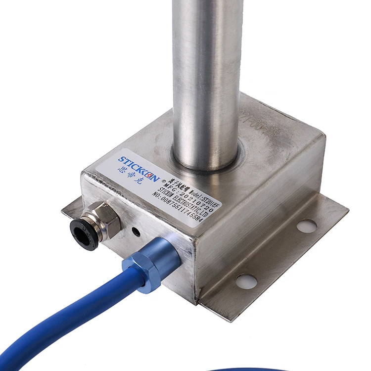 Rectifying Type Adjustable Bending Ionizer Nozzle Stainless Steel