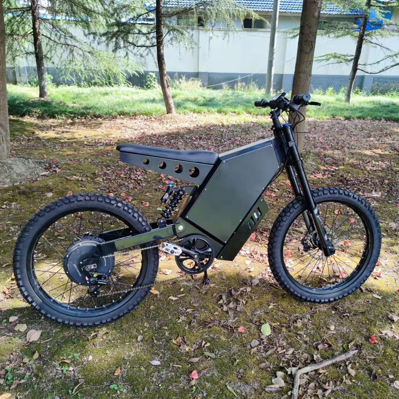 2021 Electric Dirt Bike 10000w Full Suspension E-bike