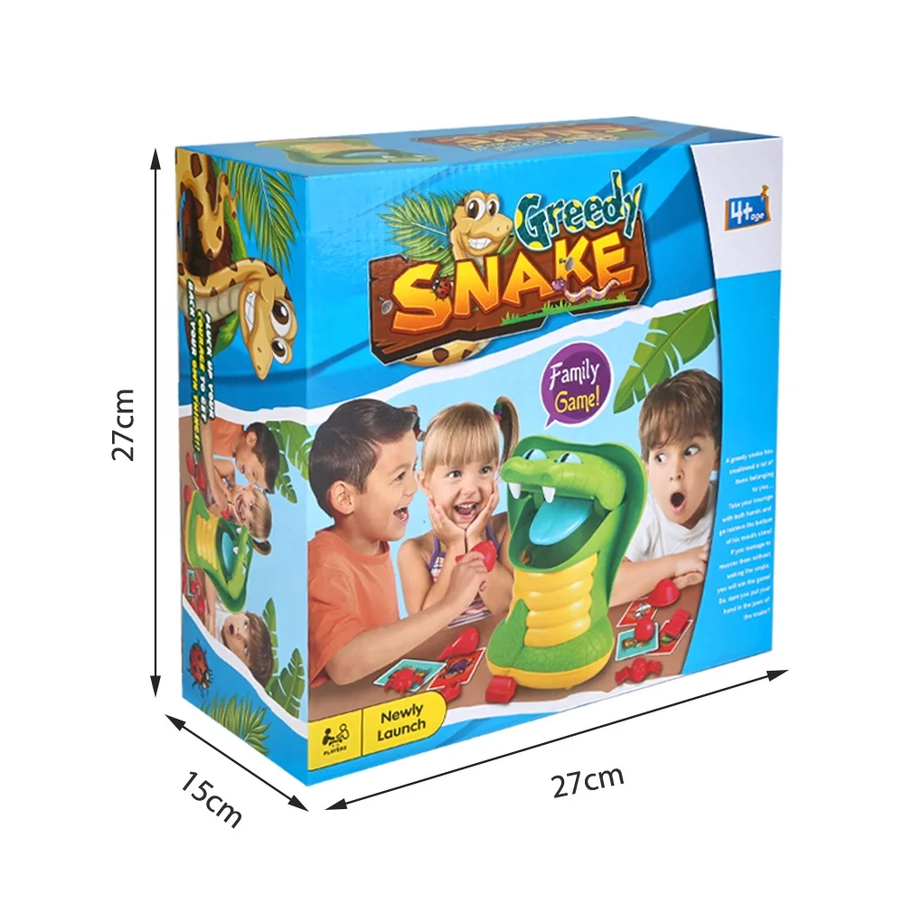 Jogo de tabuleiro Greed Snake Cobra Alimentação Jogo de tabuleiro