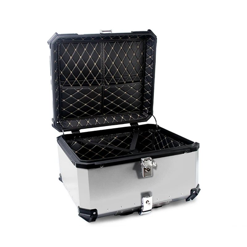 Moto Top Case Alu Bagtecs XB100 Aluminium Universal 100 litres noir ✓  Achetez maintenant !