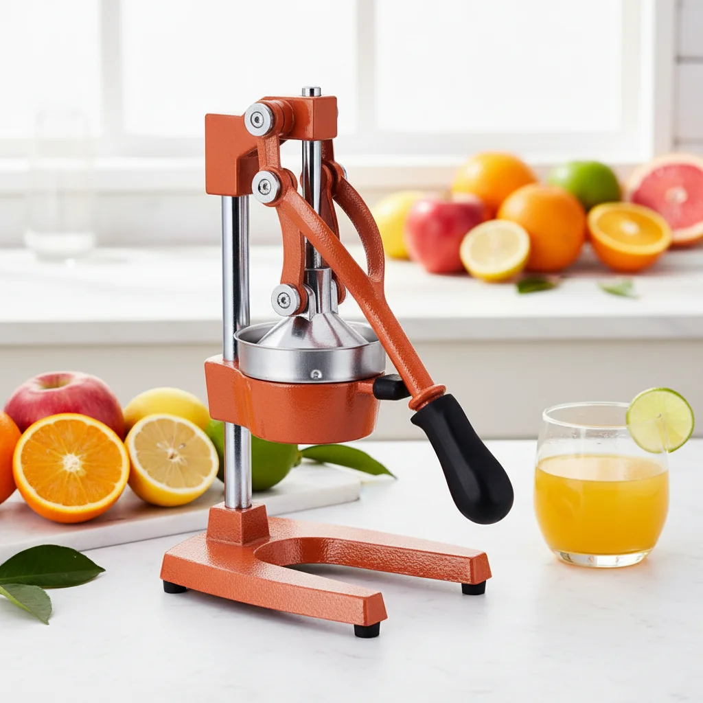 Direct Factory Orange Pomegranate Watermelon Fruit Home Commercial Juice Machine Flat Head Juice Press, Dual-mode Manual Juicer