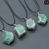 Mausoleo verde est (argento con corda in cuoio)