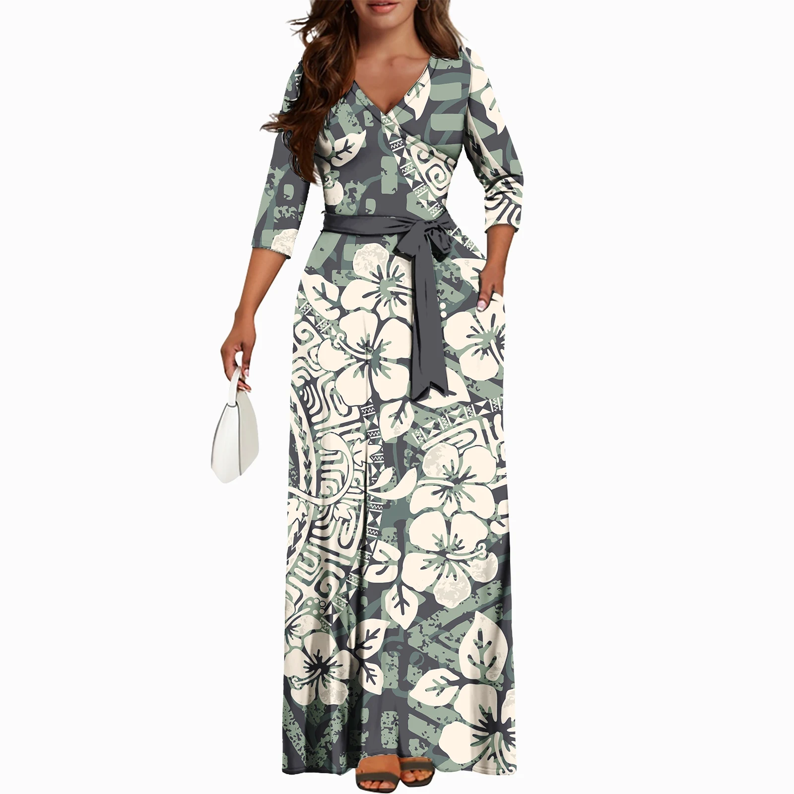 nude maxi dress long sleeve Odette Cream Long Sleeve Formal Maxi Dress - US 16