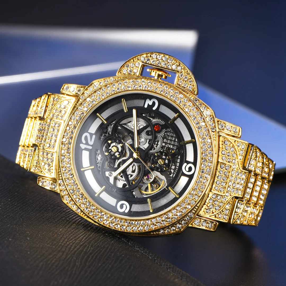 2025 New Style Hip Hop Luxury Jewelry 18k Gold Plated Big  display picture 3