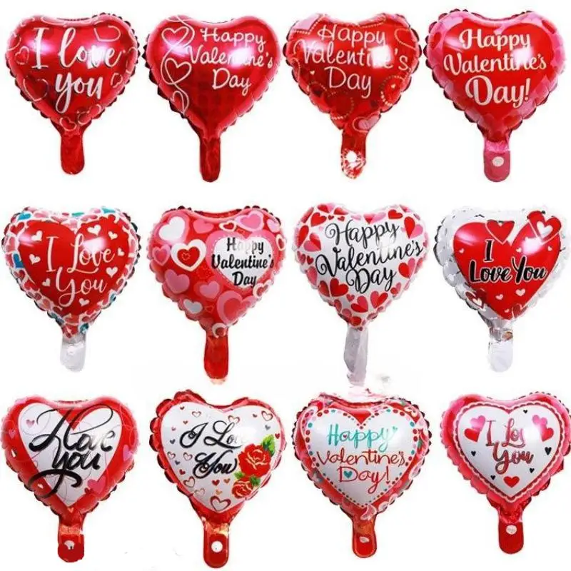 Wholesale Inflatable Party Decoration Valentine's Day Heart Foil Balloon
