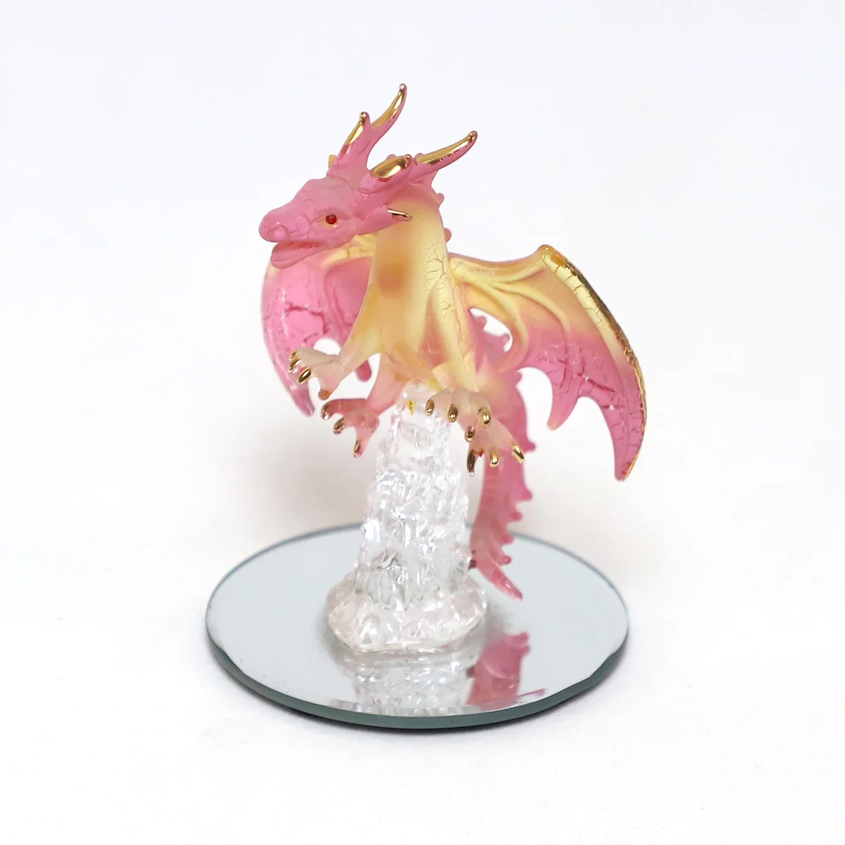 Chinese Souvenir Glass Dragon Spring Festival Glowing Table Decoration Cool Gifts For Kids Factory Direct Sell Figurines