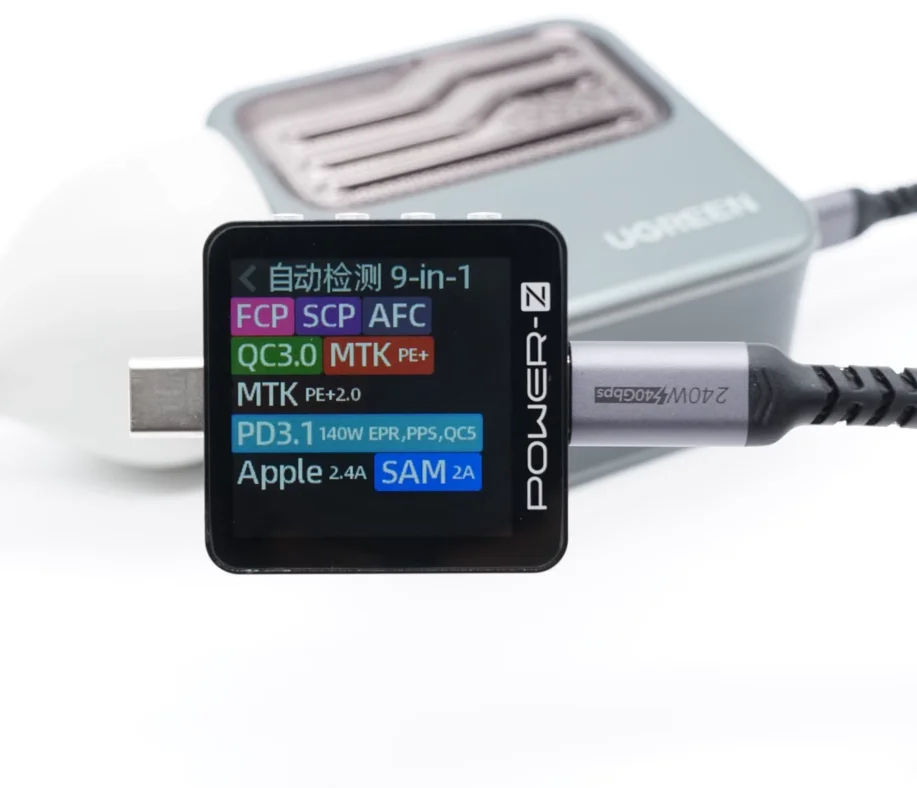 ChargerLAB POWER-Z KM002C テスター ChargerLAB Power-Z KM002C USB PD3.1 Type-C Tester - Martview