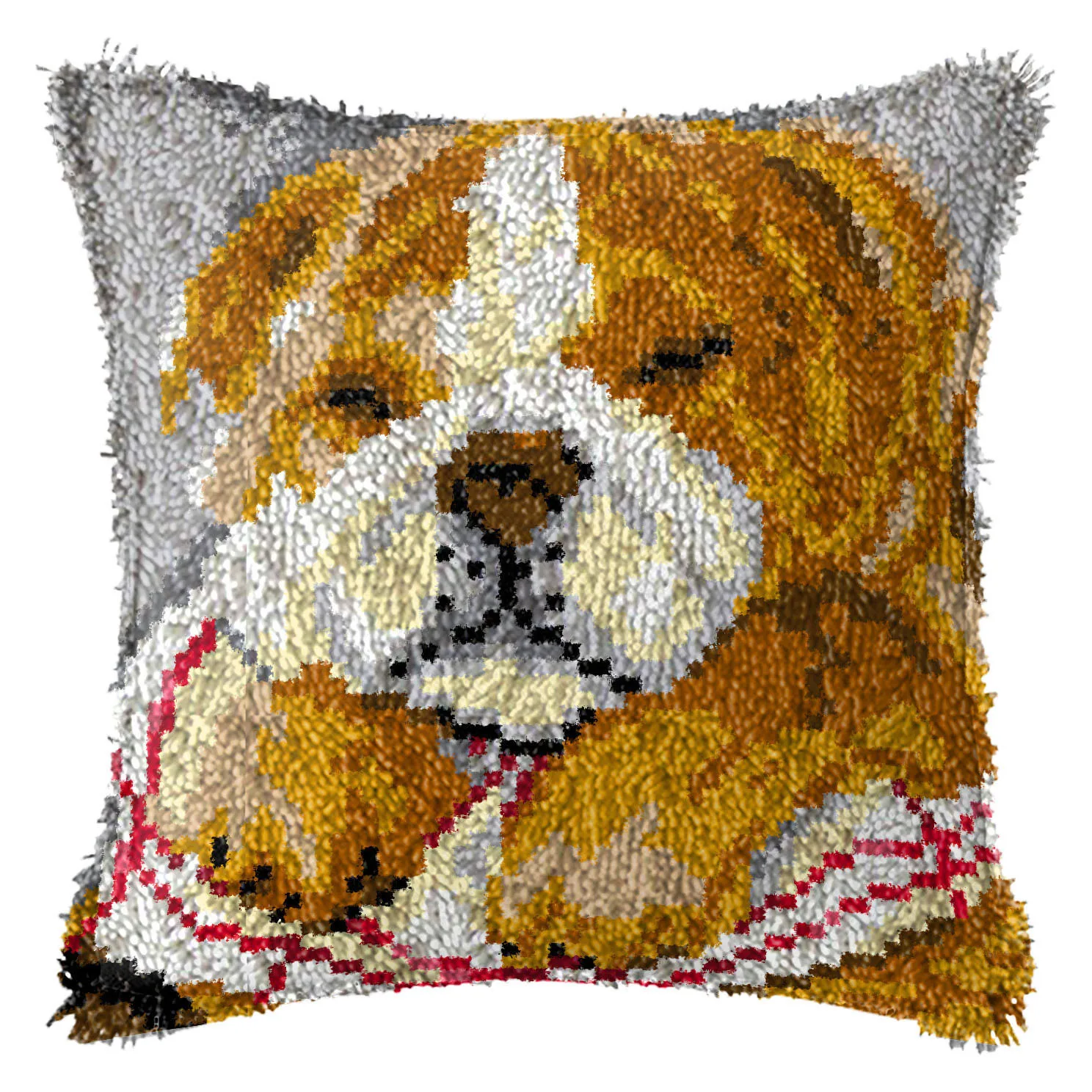 Новый 3D сегмент Вышивка Подушка шерстяная вышивка крестом ковер защелка крючок наборы ковров