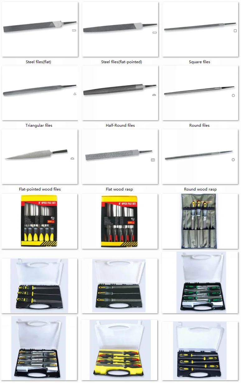 Hot Sale Reach Test Passed 20 Pcs Combination Steel File Tools Set