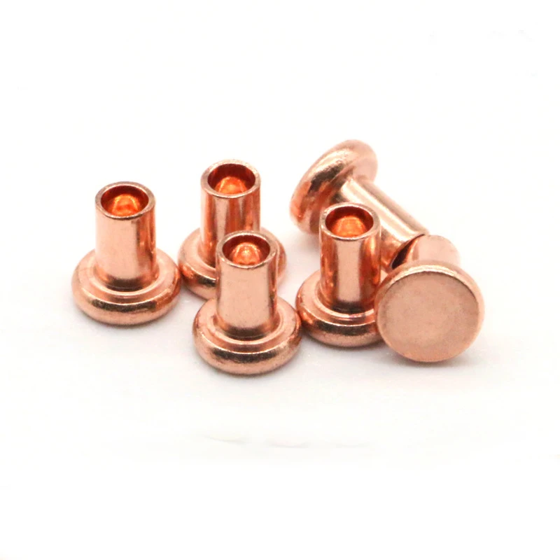 Copper Saddler Rivet And Burrs Saddle Rivets Copper Burrs Brass Rivet