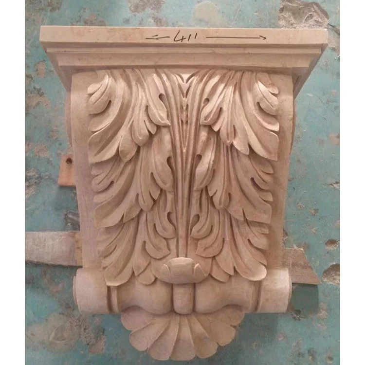 ✿3/18迄限定出品！中古/重量感のある彫刻レリーフ・大理石天板の六角形花台 ✿3/18迄限定出品！中古/重量感のある彫刻レリーフ・大理石天板