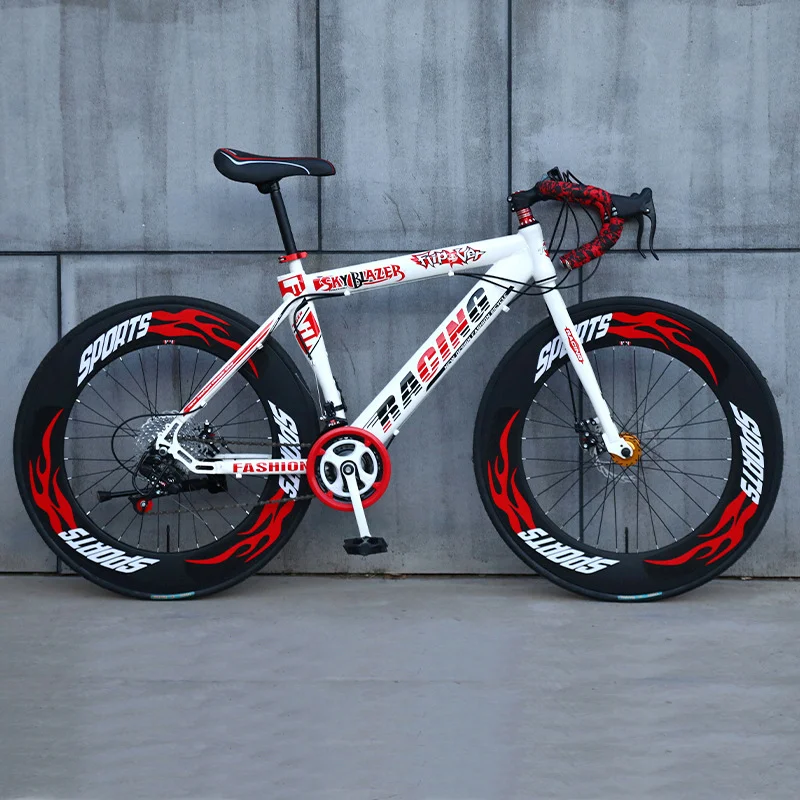 Acier Cadre Velo Leger Velo De Route MU Vélo De Route Course Homme