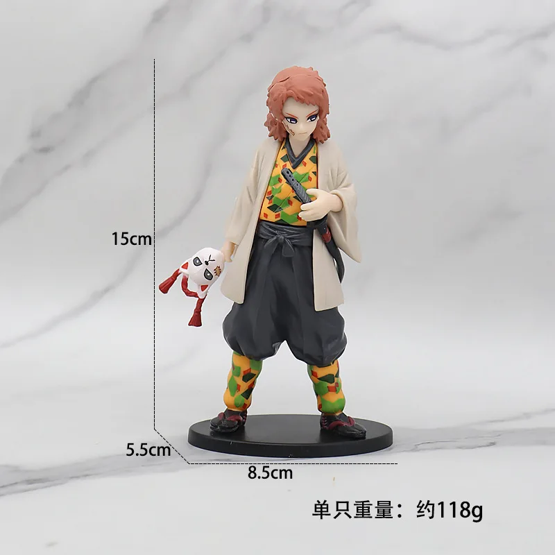 Demon Slayer: Kimetsu No Yaiba Agatsuma Zenitsu Action PVC Figure Toys 5.5  BULK 