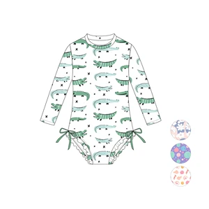 Girls' One-Piece Swimsuits, UPF 50+ Protection for Summer Swimming