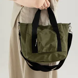 Customizable Premium New Arrival Fashion Trending Totebags Women'S Nylon Hand Bags Tote Shoulder Bag Handbag