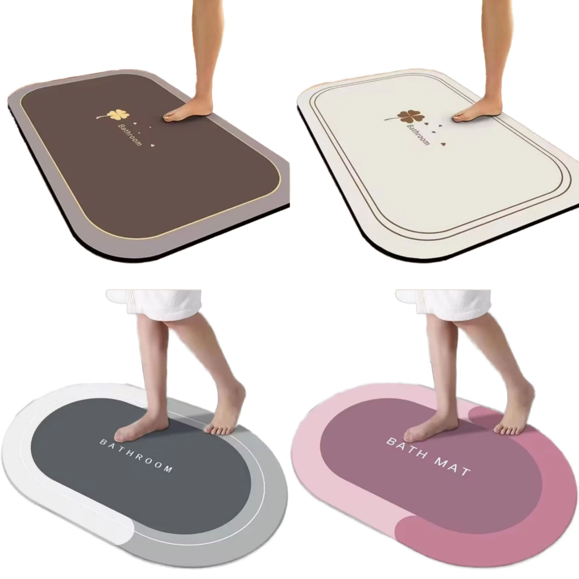 Tappetino In Diatomite Ad Asciugatura Rapida: Antiscivolo, Assorbente E Perfetto Per Bagno E Ingresso!
