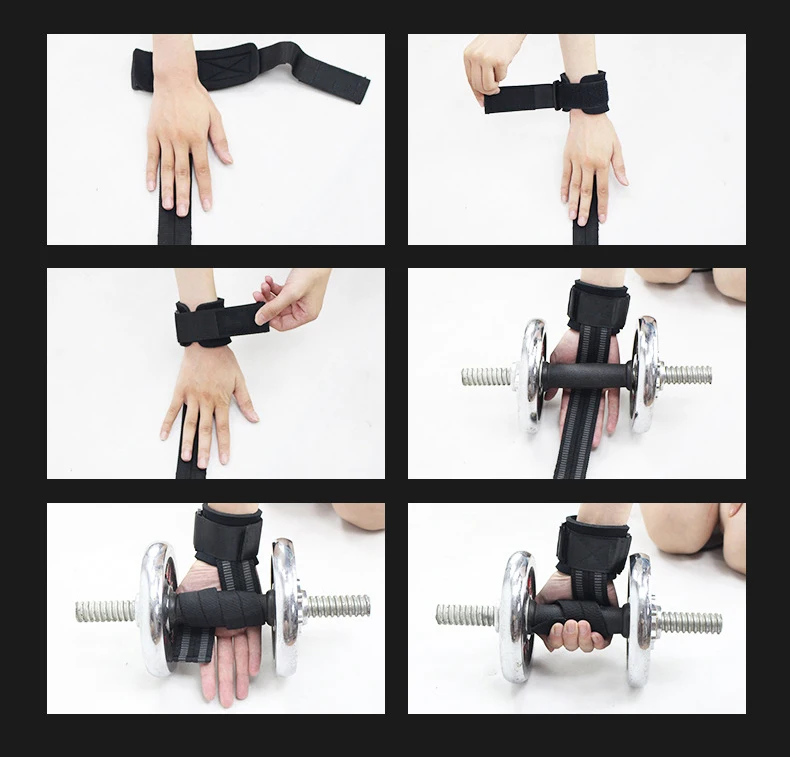 Straps Wrist Weight Power Lifting Wrist Wraps High Quality Gym Fitness Weightlifting Wrist