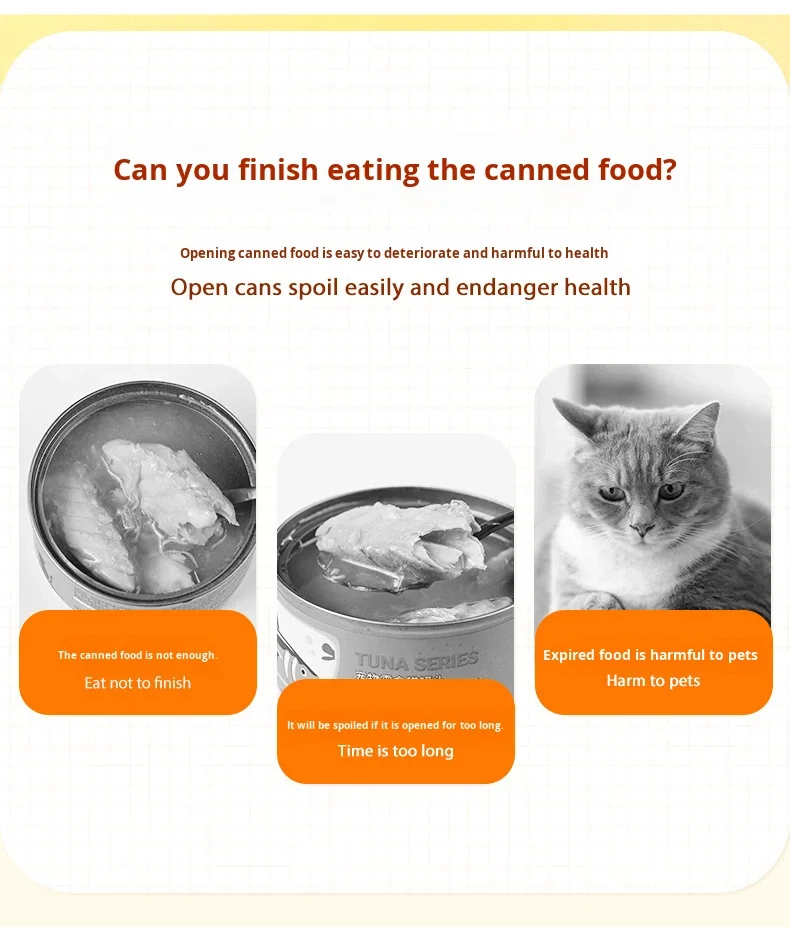 Small Dog & Cat Food Can Lids Reusable & BPA-Free Silicone Covers Food Grade for Pet Care Universal Application details