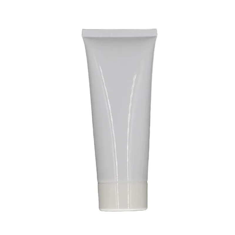 3ML 5ML 10ML 20ML 30ML 50ML 80ML 100ML 120ML 150ML 200ML Empty Screw Lid Cosmetic Packaging White Plastic Squeeze Tubes Bottles