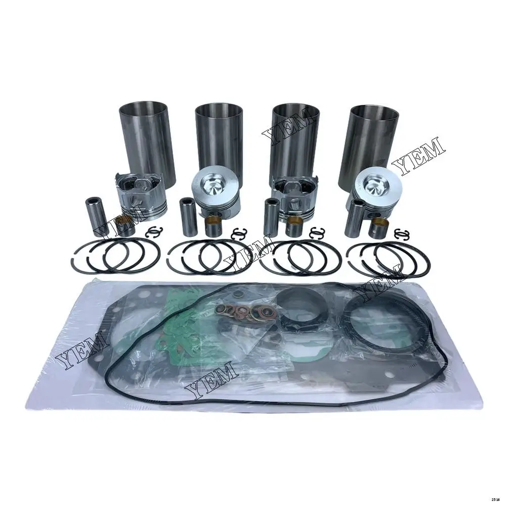 Original High Quality Repair Overhaul Kit With Head Gasket Set Piston Rings Liner Kit For Yanmar 4TNE82