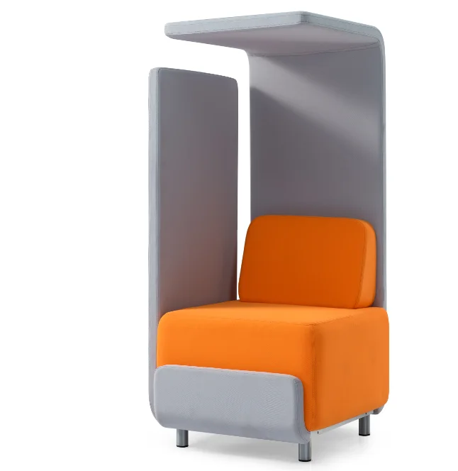 Four Seats Modern New Model Sofa Sets Artist High Back School Chair Single Reading Room Isolation VIP Room Sofa