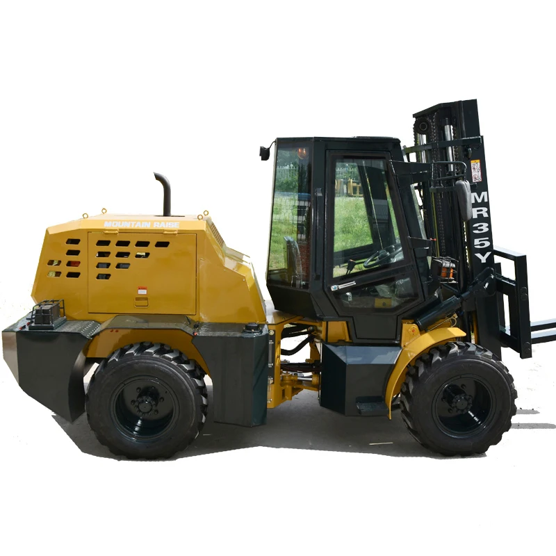 Manual Forklift CPCY35 Offroad All Terrain Forklift Truck