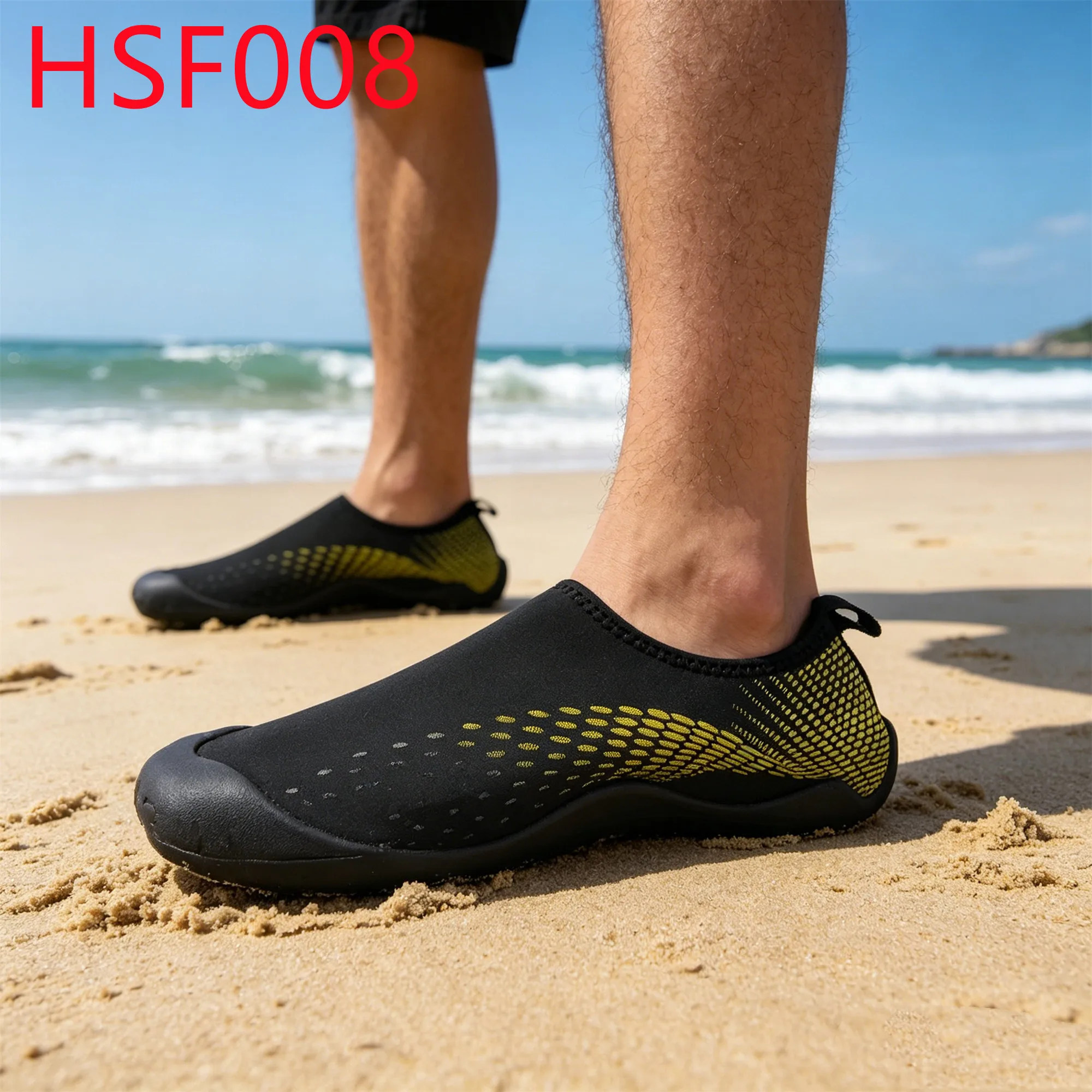 YYR,Surfboard Walking Durable Rubber Sole Swimming Shoes Outdoor Water Sports Fast-drying Fabric Barefoot Shoes for Sale HSF008