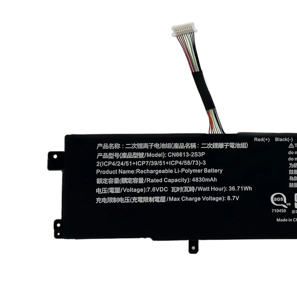 CN6613-2S3P Battery Replacement Laptop Battery for for AVITA Ns13a2  Pura14 NS14A6 NS13A2 NS14A8
