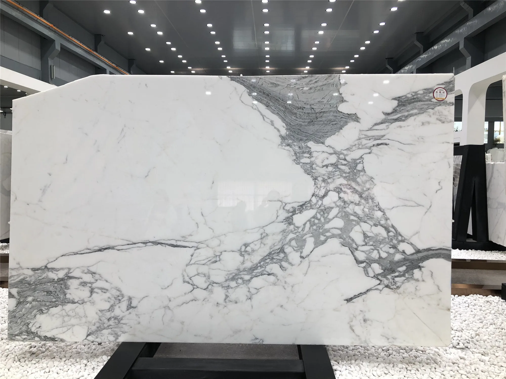 Luxury 100 Natural Italy White Calacata Marble Slabs Calacatta - Buy ...