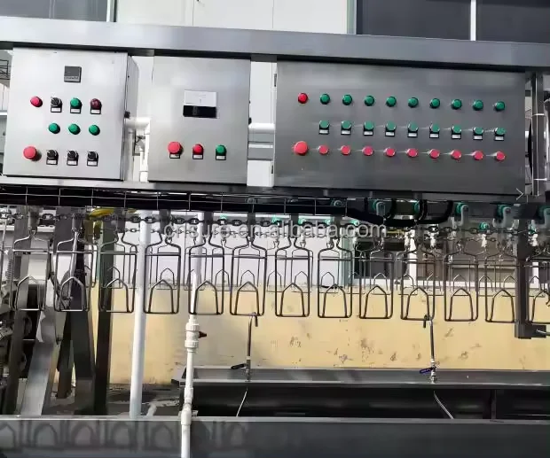 Automatic Poultry Slaughtering Processing Line Killing Chicken ...