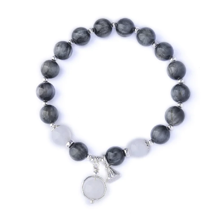 Eagle Eye Stone Crystal Couple Bracelet 