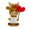 Little-nosed cow embraces a heart