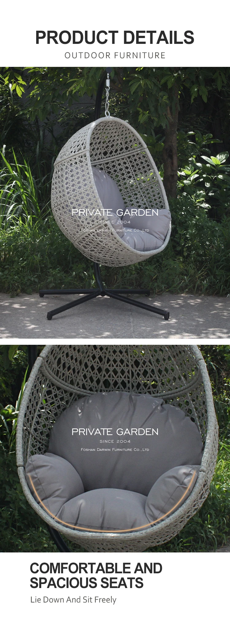 ikea egg chair pod on Factory Supplier Outdoor Furniture Acrylic Wicker Patio Rattan Swing Egg Chair Buy Patio Swing Egg Chair Rattan Hanging Chair Swing Chair Product On Alibaba Com