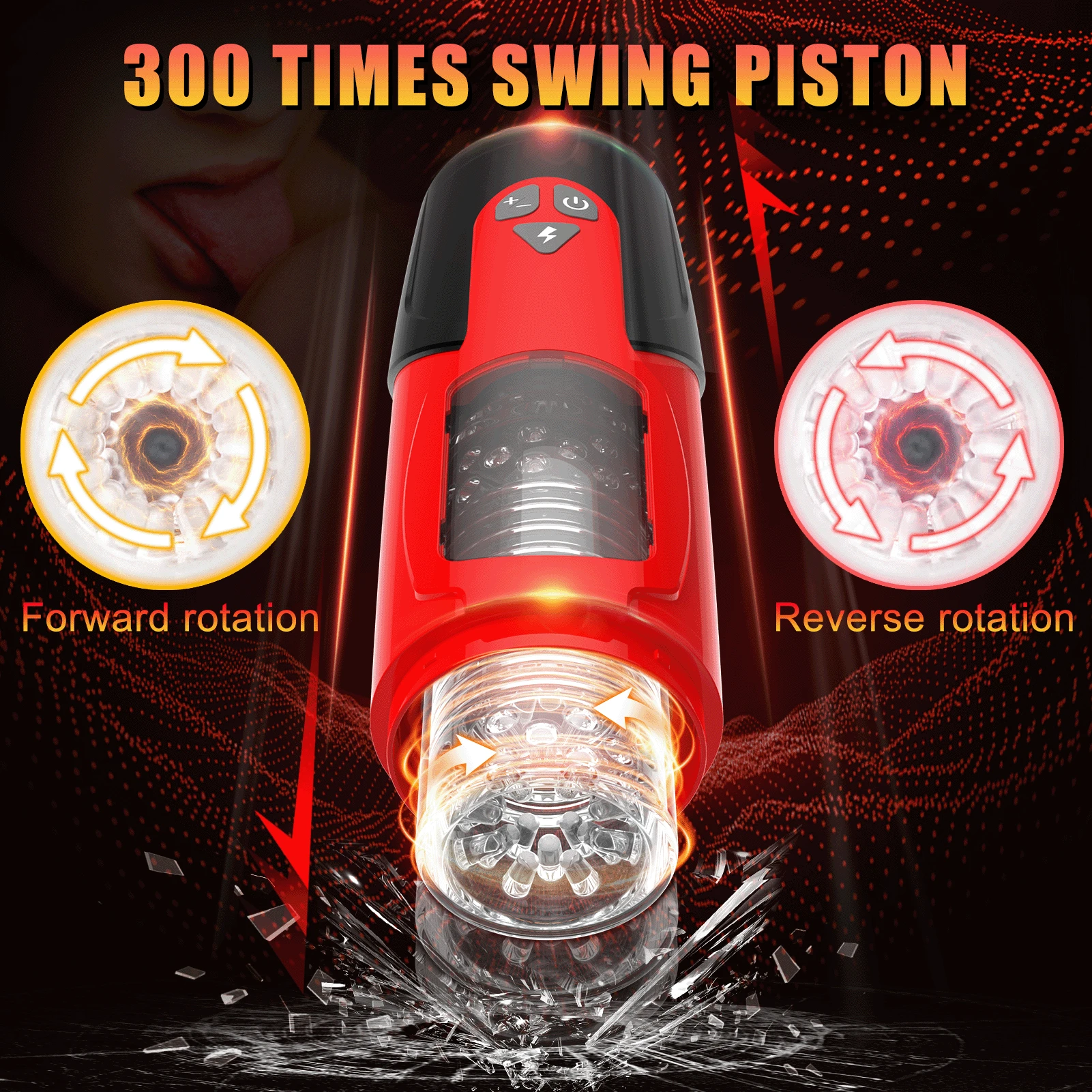 Automatic Male Masturbator Telescopic Rotation Vagina Adults Sex Toys for Men Piston Masturbator Cup Supplies
