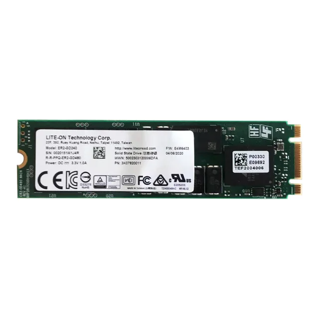 Jianxing ER2 240GB M.2 2280 NGFF ER2-GD240 240GB SSD M.2 2280 NGFF reads 520MB/S