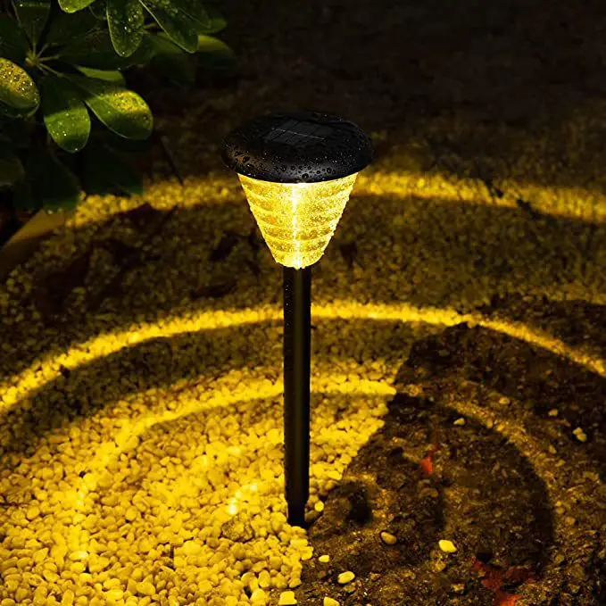 2022 New Design IP65 Waterproof Outdoor Landscape Decorative Lawn RBG LED Solar Garden light Pathway Lights supplier