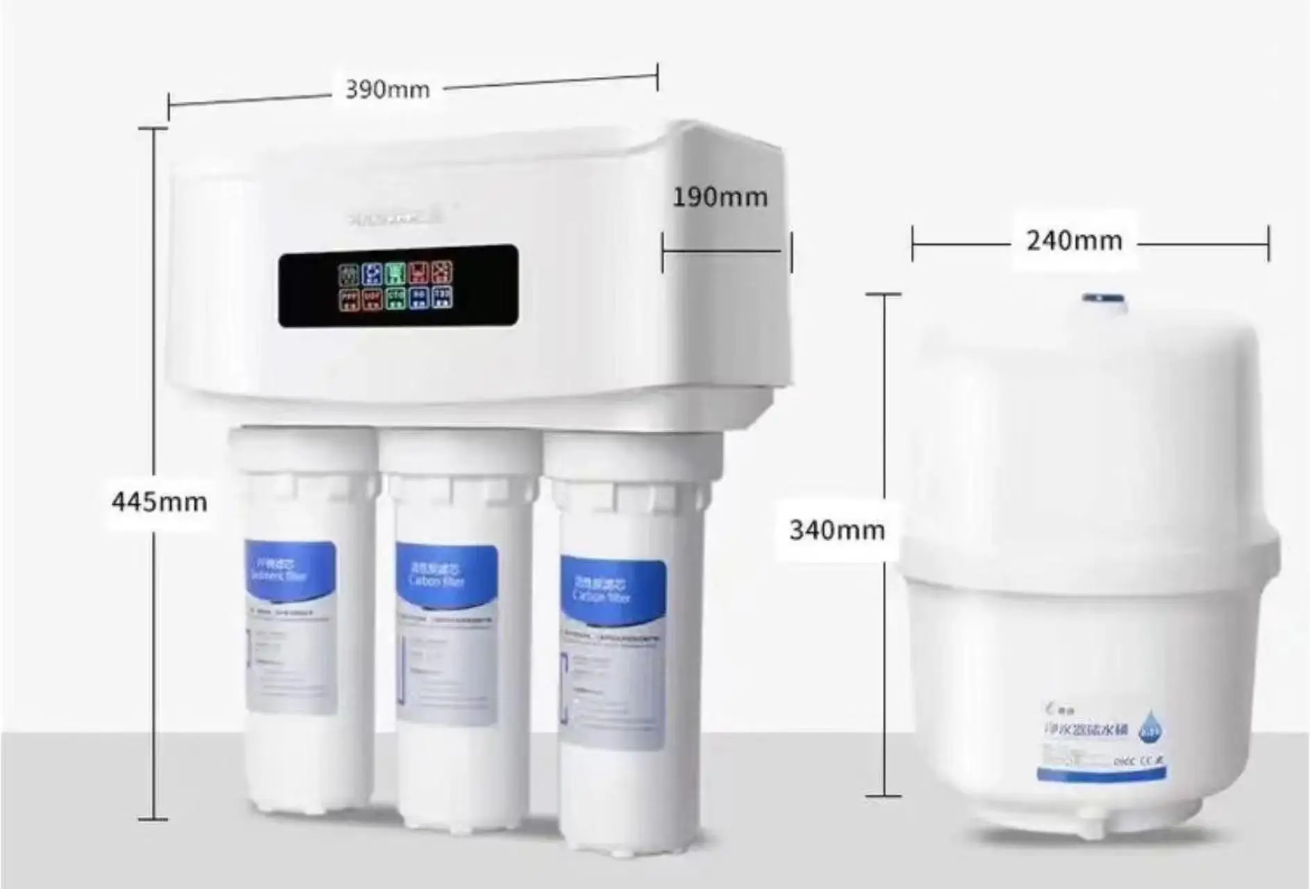 5 Stage Ro Water Purifier Ultra Filtration Smart Water Purifier Big ...