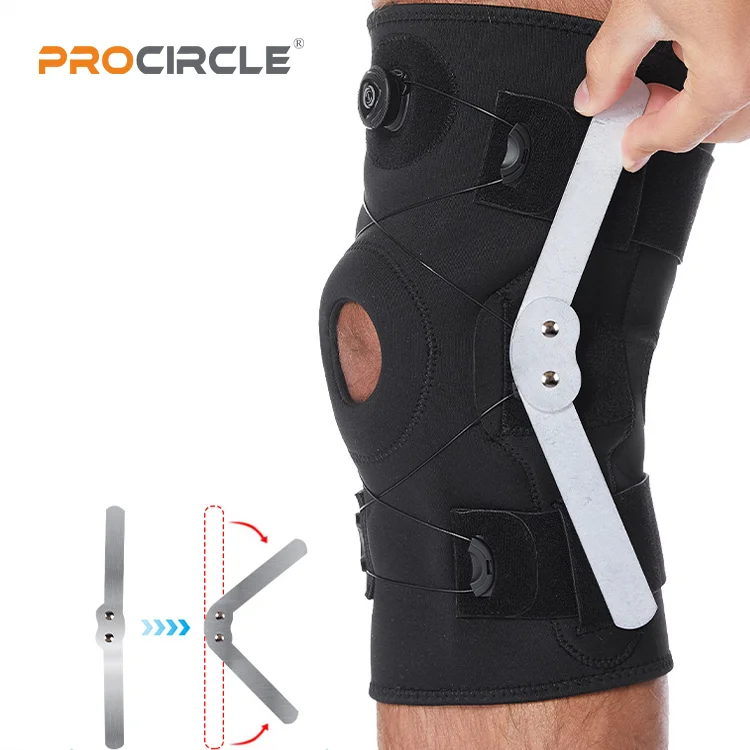 ProCircle Adjustable Compression Knee Patellar Pad Tendon Support ...