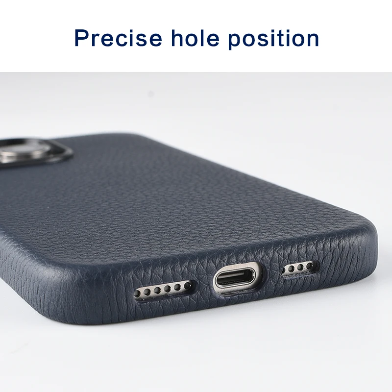Private Label Popular Anti-scratch Litchi Grain Leather Colorful 13 14 15 Promax Off -White 15pro Mobile Phone Cases for iPhone